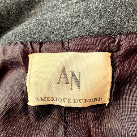 Ladies Charcoal Grey, Zip Up Blazer, Size 14 - Picture 8 of 11